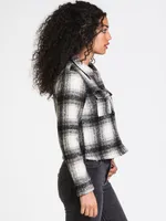 WOMENS LOU SHORT CHECK SHACKET