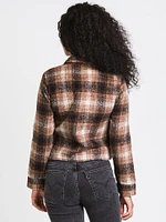 WOMENS LOU SHORT CHECK SHACKET
