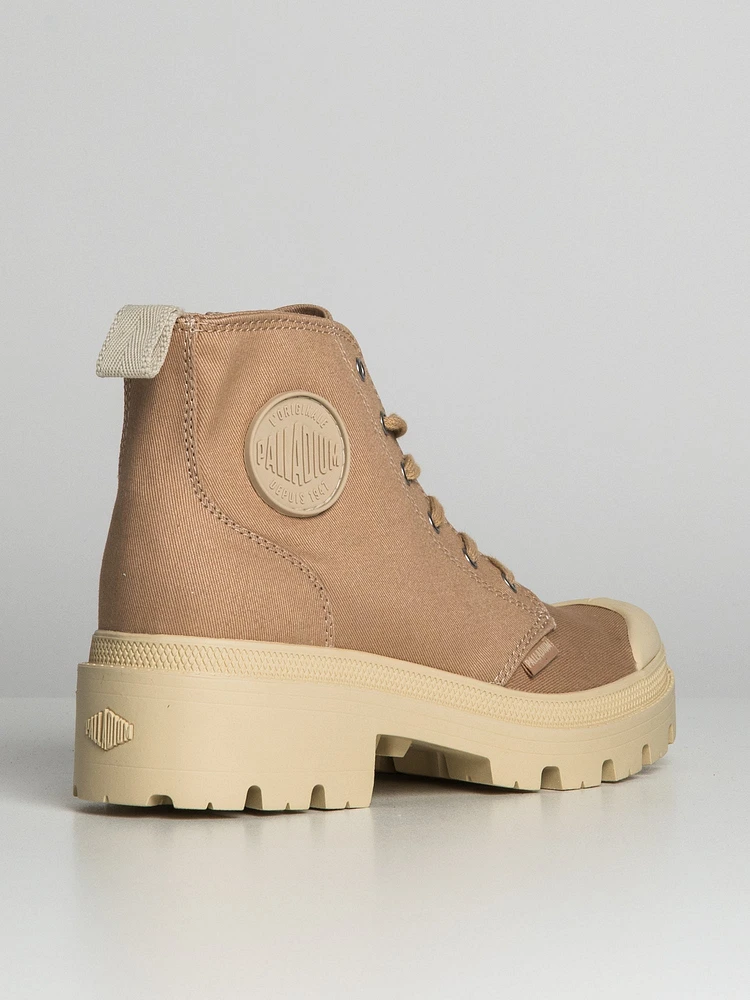 WOMENS PALLADIUM PALLABASE TWILL - CLEARANCE