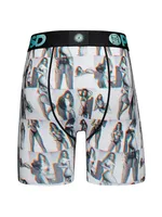 PSD UNDERWEAR SOMMER GLITCH BOXER SHORT - CLEARANCE