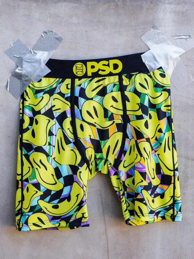 PSD UNDERWEAR PSYCHO SMILES BOXER SHORT - CLEARANCE