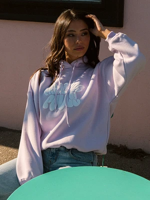 SWEAT À CAPUCHE PRINCESS POLLY CURSIVE