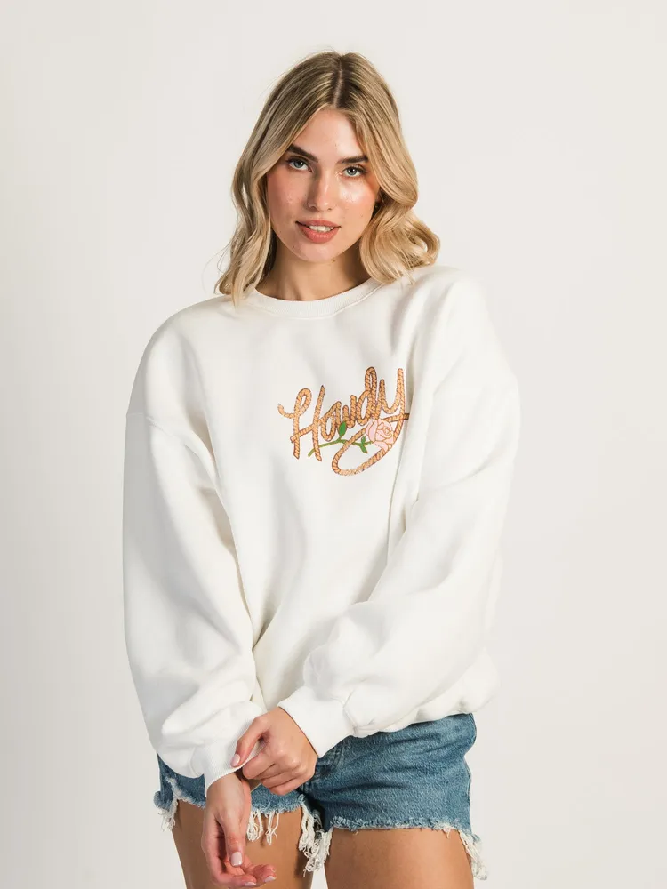 PRINCESS POLLY ROPED CREWNECK