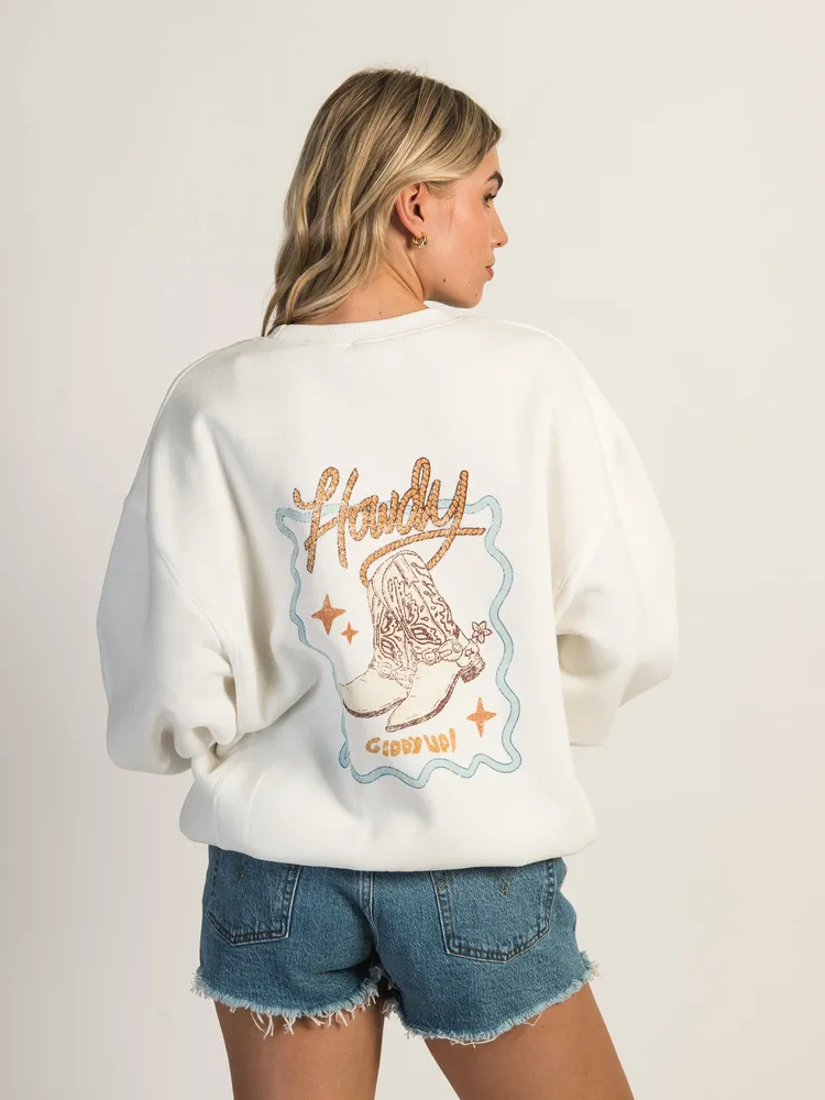 PRINCESS POLLY ROPED CREWNECK