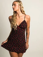 PRINCESS POLLY KARENA MINI FLORAL DRESS