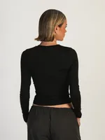 PRINCESS POLLY ARNIM LONG SLEEVE TOP