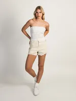 PRINCESS POLLY ELENA DENIM SHORTS