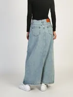 PRINCESS POLLY MCGUANE DENIM MIDI CARGO SKIRT