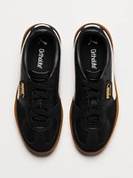 PUMA PALERMO EN CUIR POUR FEMME - NOIR/BLANC