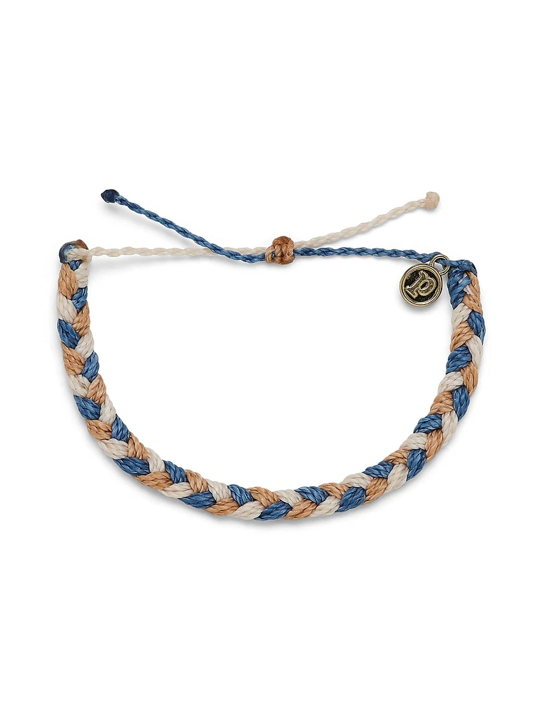 PURA VIDA BRAIDED BRACELET - HAPPY TRAIL - CLEARANCE