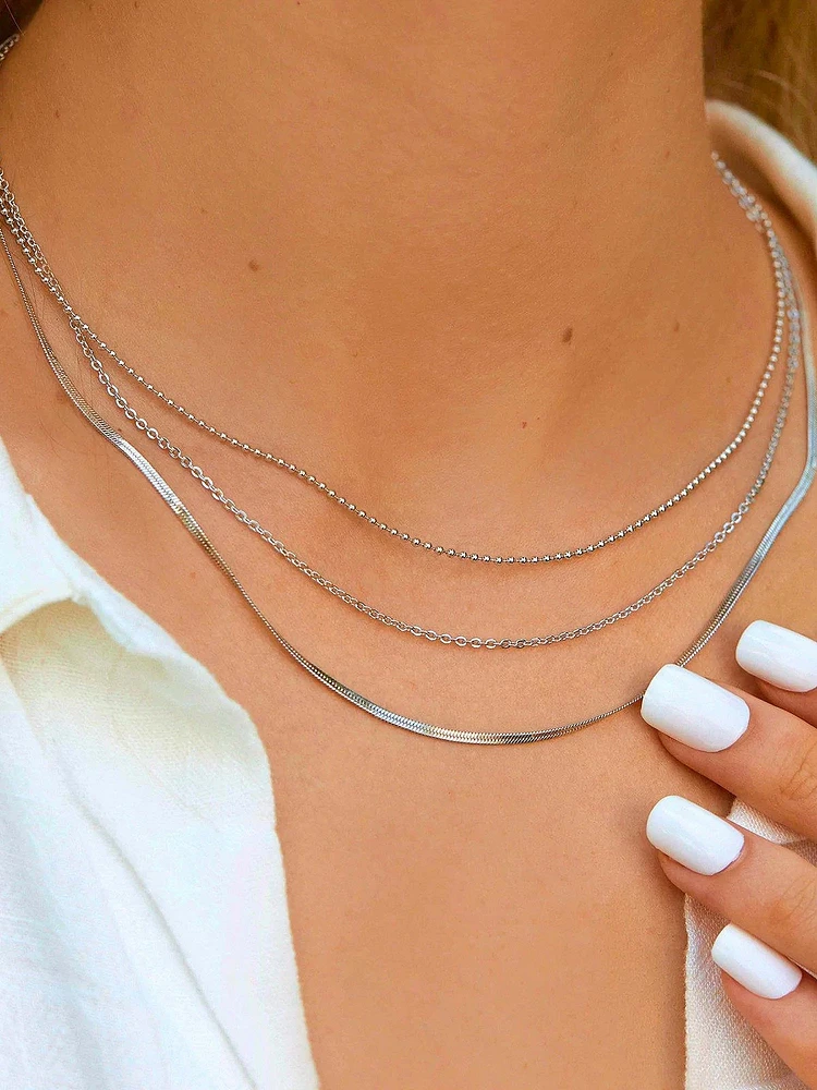 PURA VIDA LAYERED CHAIN CHOKER - CLEARANCE