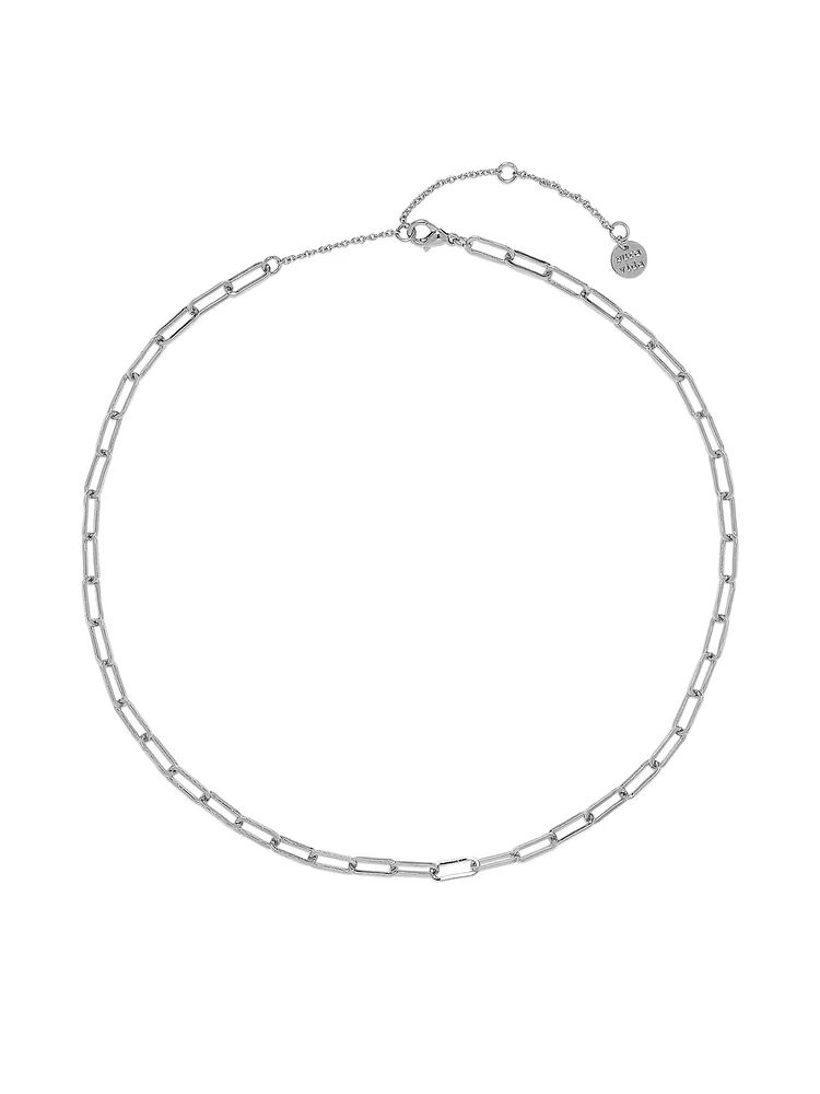 PURA VIDA SIMPLE PAPERCLIP CHOKER