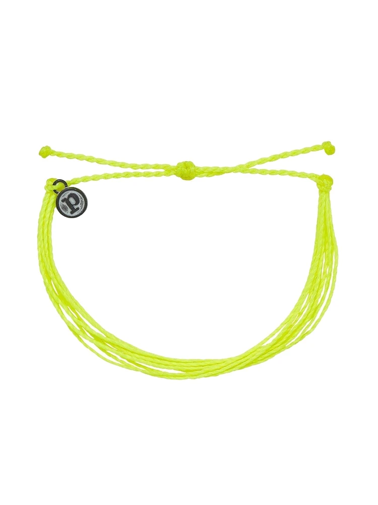 PURA VIDA BRIGHT SOLID BRACELET JAUNE - CLEARANCE