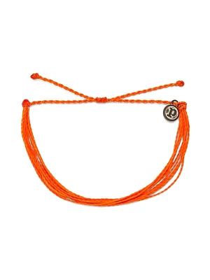 PURA VIDA BRIGHT SOLID BRACELET ORANGE - CLEARANCE