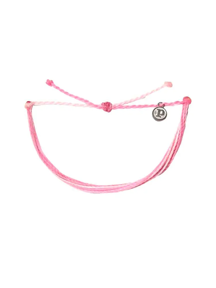 PURA VIDA CHARITY BRACELET - BREAST CANCER