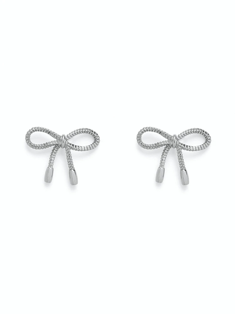 PURA VIDA BOW EARRINGS - CLEARANCE