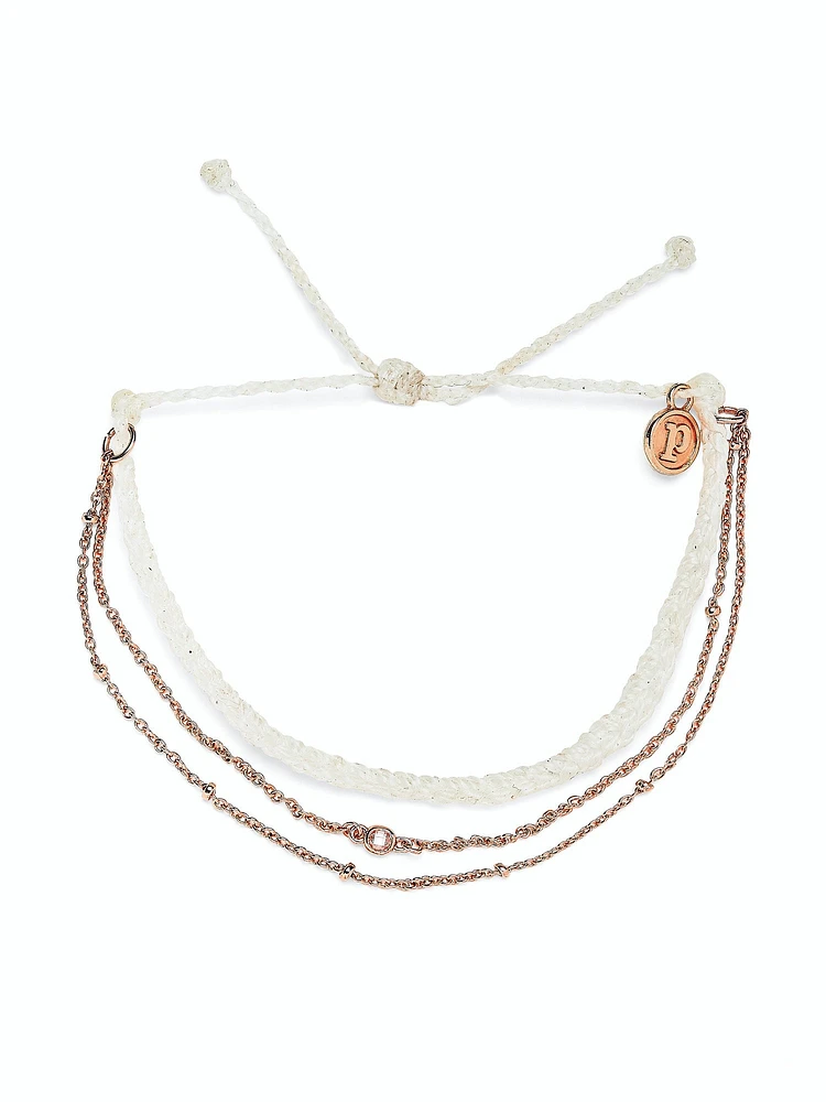 PURA VIDA SATELLITE CHAIN RG BRACELET - CLEARANCE