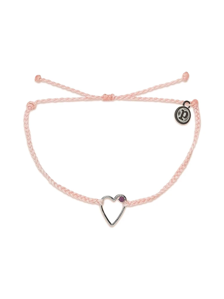 PURA VIDA SWEETHEART STONE BRACELET