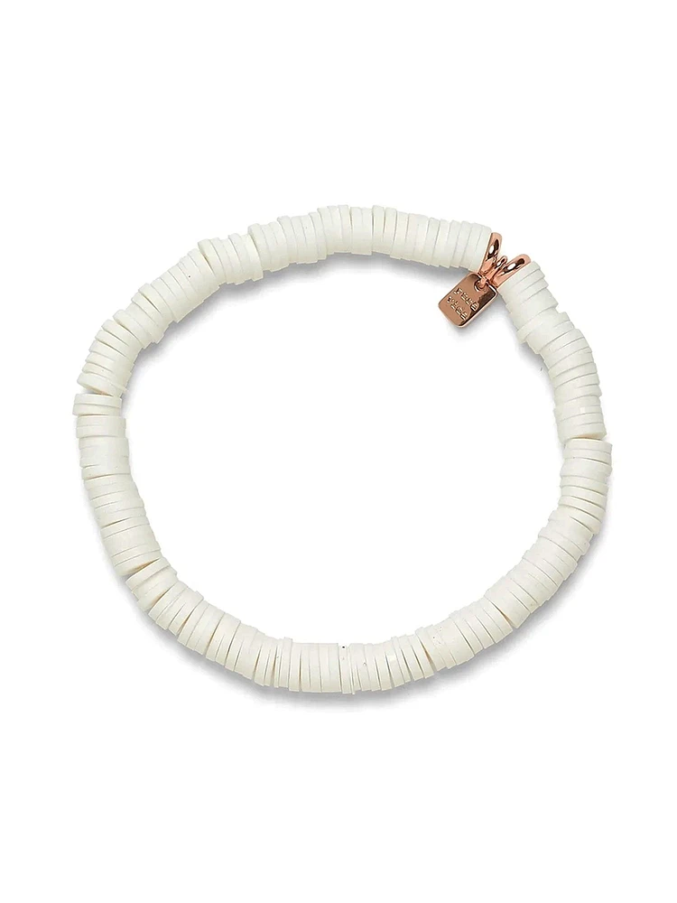 PURA VIDA PASTEL DISC STRETCH BRACELET - CLEARANCE
