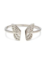 PURA VIDA FLY AWAY PAVE RING