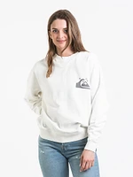 QUIKSILVER OVERSIZED CREWNECK SWEATER - CLEARANCE