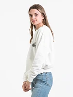 QUIKSILVER OVERSIZED CREWNECK SWEATER - CLEARANCE