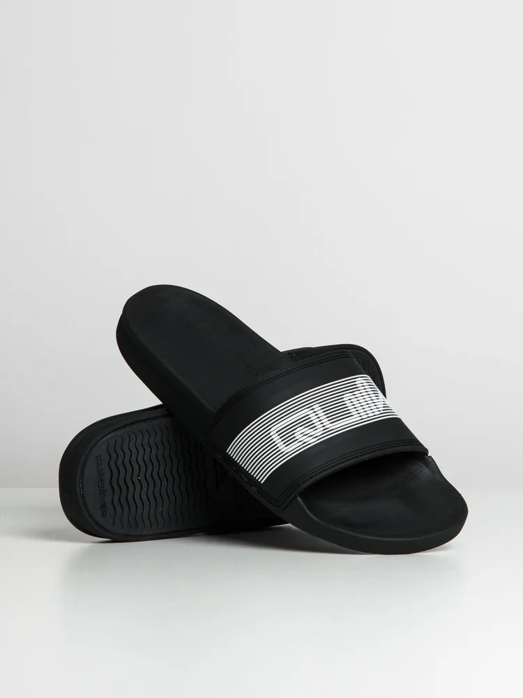 MENS QUIKSILVER RIVI WORDMARK SLIDE - CLEARANCE