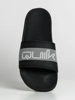 MENS QUIKSILVER RIVI WORDMARK SLIDE - CLEARANCE