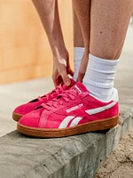 BASKETS REEBOK CLUB C GROUNDS UK POUR FEMMES - ROSE