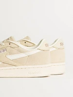 WOMENS REEBOK CLUB C GROUNDS UK SNEAKER - CHALK