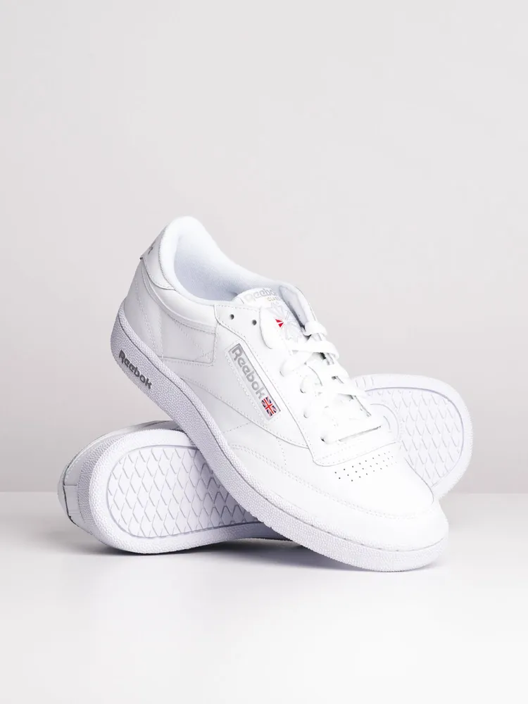 BASKETS CLUB C 85 BLANC/GRIS CLAIR POUR HOMME