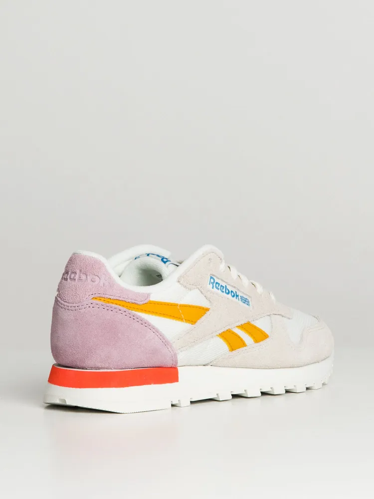 WOMENS REEBOK CLASSIC LEATHER SNEAKER - CLEARANCE