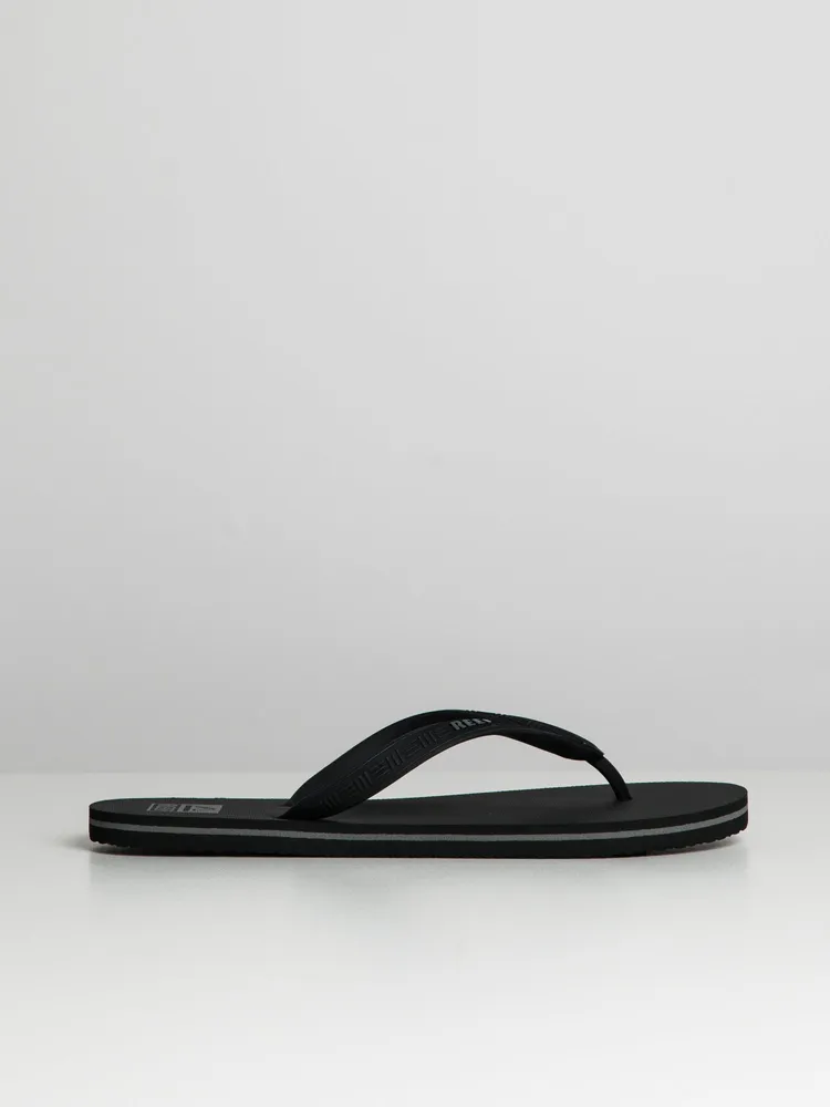 MENS REEF SEASIDE BLACK - CLEARANCE