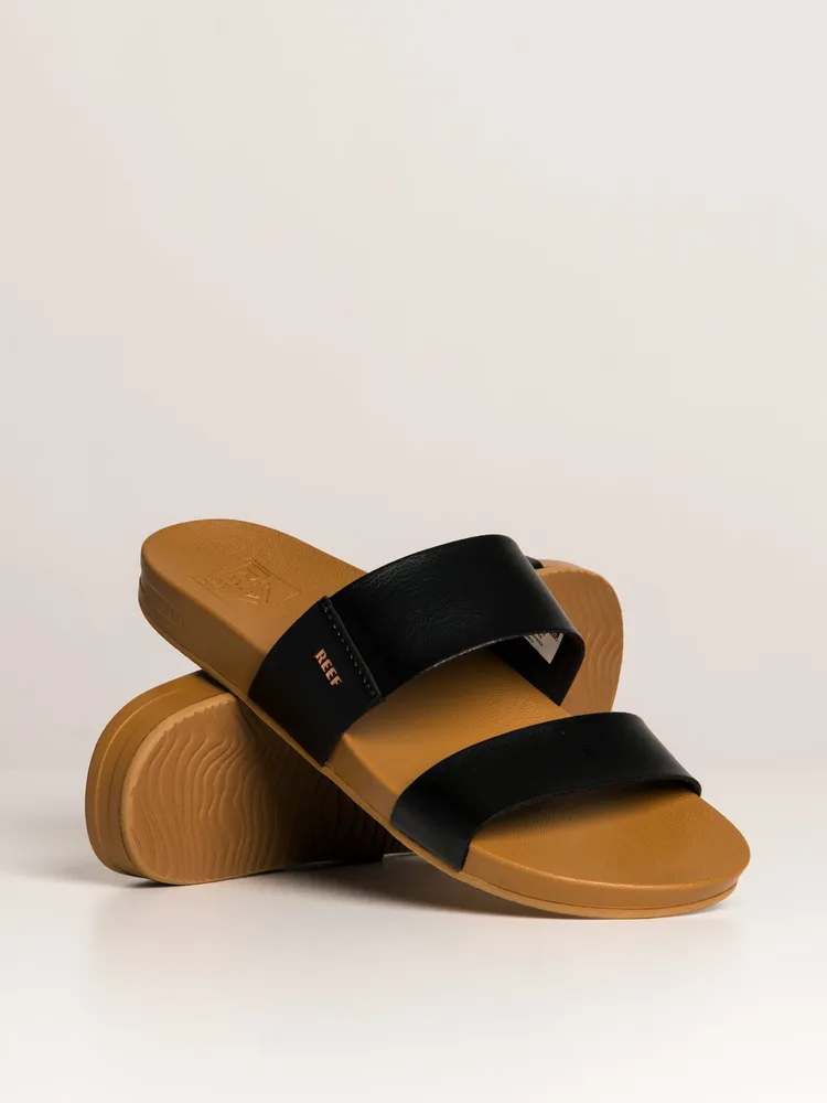 WOMENS REEF CUSHION VISTA SLIDE SANDAL