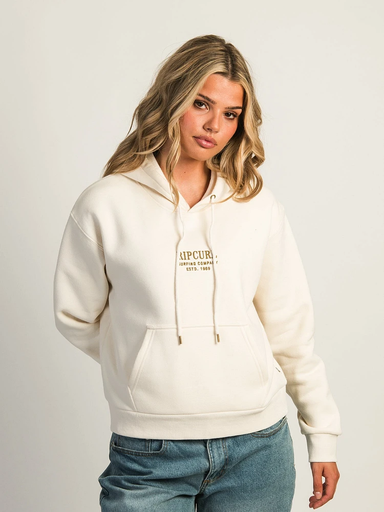 RIP CURL SURF STAPLE RELAXED HOODIE