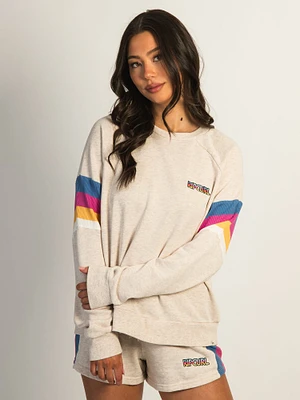 RIPCURL LAS DALIAS RAGLAN CREWNECK