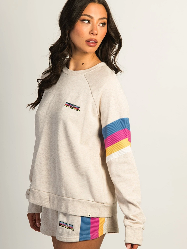 RIPCURL LAS DALIAS RAGLAN CREWNECK