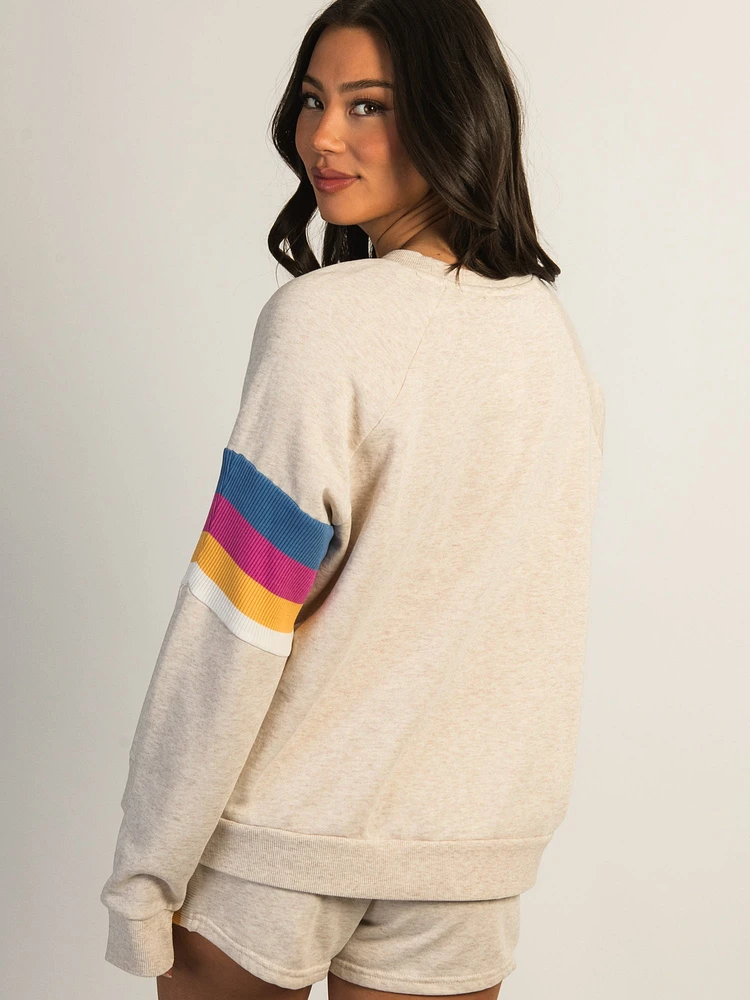 RIPCURL LAS DALIAS RAGLAN CREWNECK