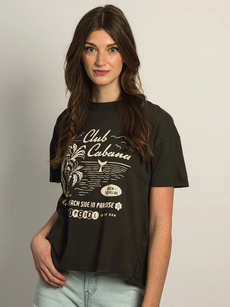 RIP CURL CLUB CABANA RELAXED T-SHIRT
