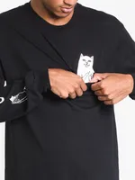 RIP N DIP LORD NERMAL LONG SLEEVE POCKET T-SHIRT