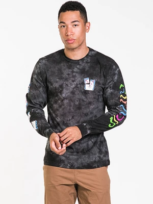 RIP N DIP ACID PLAYDO LIGHTNING LONG SLEEVE TEE - CLEARANCE