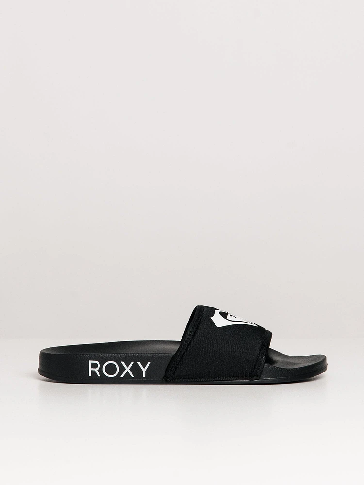 WOMENS ROXY SLIPPY NEO SLIDE SANDAL - CLEARANCE