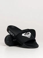 WOMENS ROXY SLIPPY NEO SLIDE SANDAL - CLEARANCE