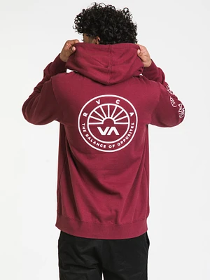 RVCA PROGRESS PULL OVER HOODIE - CLEARANCE