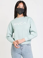 BIG RVCA PULLOVER FLEECE - CLEARANCE