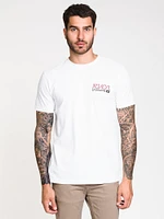 RVCA TRANSMISSION SHORT SLEEVE TEE - CLEARANCE