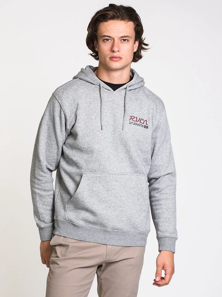 RVCA TRANSMISSION PULLOVER HOODIE - CLEARANCE