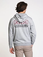 RVCA TRANSMISSION PULLOVER HOODIE - CLEARANCE