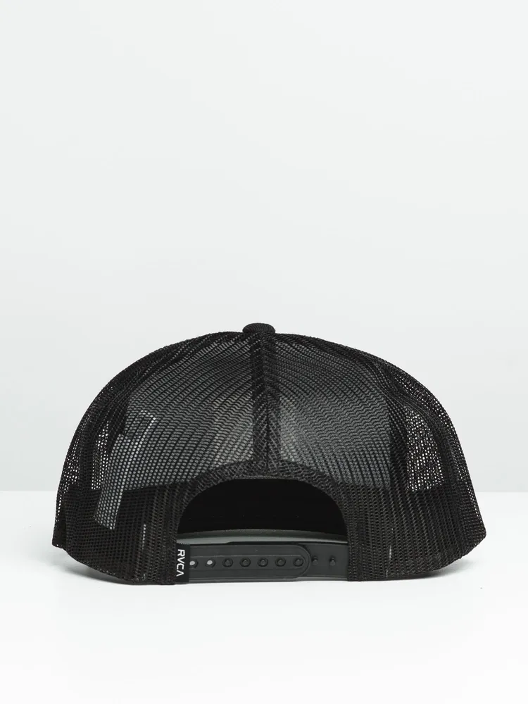 RVCA VA ALL THE WAY TRUCKER - BLK