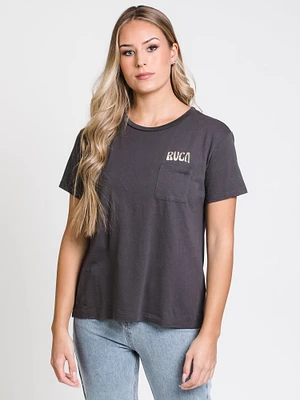 RVCA TOURIST TRAP SHORT SLEEVE TEE - CLEARANCE